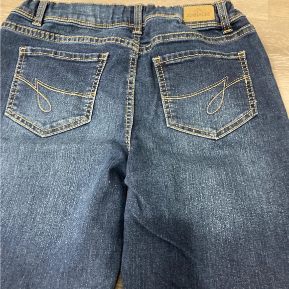 Jordache Classic Blue Bootcut Jeans with Subtle Fading Adjustable Waist Size 18 - Picture 13 of 14